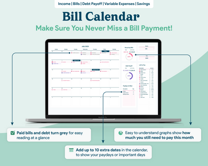 Ultimate Budget GoogleSheets Spreadsheet | Light Mode